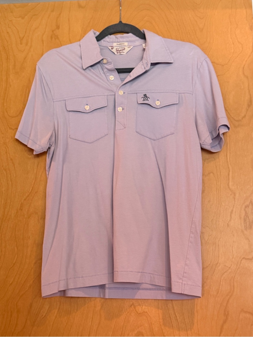 Original Penguin Men's Short Sleeve Polo - Light Lavender
